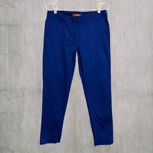 Joe Fresh Blue Women 6/28 Workwear Skinny Ankle Pants Office Corpcore Preppy